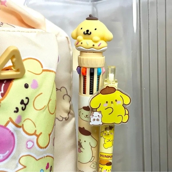 💛(POM301) Pompompurin Adorable 7-Piece Backpack Bundle! - Picture 7 of 11